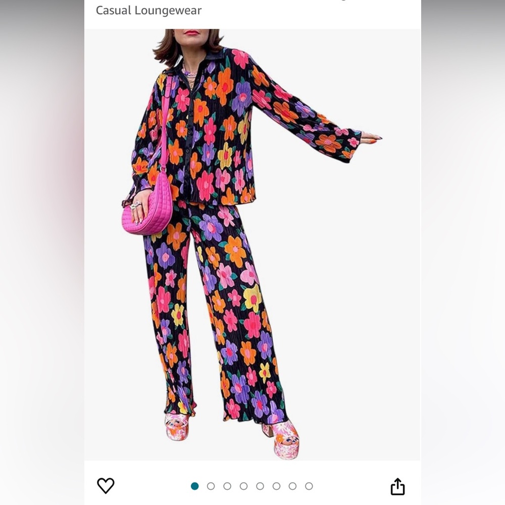 Floral matching set